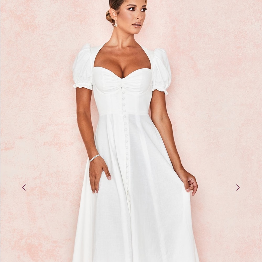 NWT House of CB Ellery White Dress SIZE XL / L+ - Picture 11 of 11